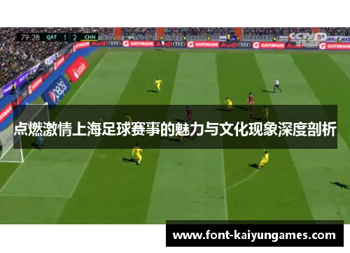 点燃激情上海足球赛事的魅力与文化现象深度剖析